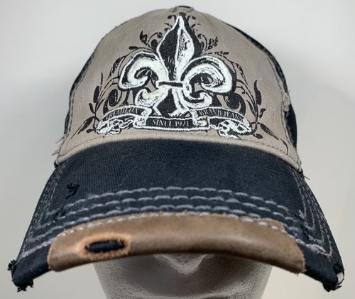 Cremieux Jeans Hat Distressed Fleur De 