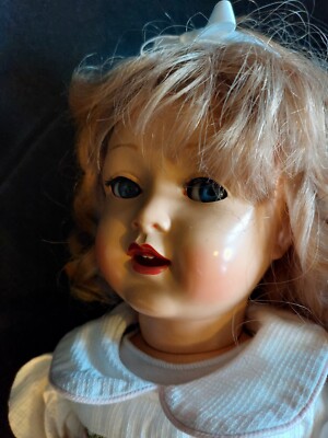Poupée Raynal Nadine 48 Cm – 1957 – Rhodoid – Fabriquée En France – Collection