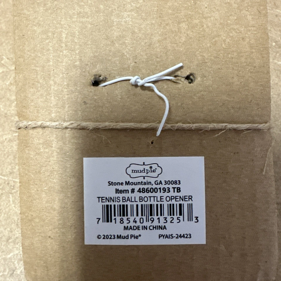 Mudpie Tennis Ball Bottle Opener - Image 2 of 2