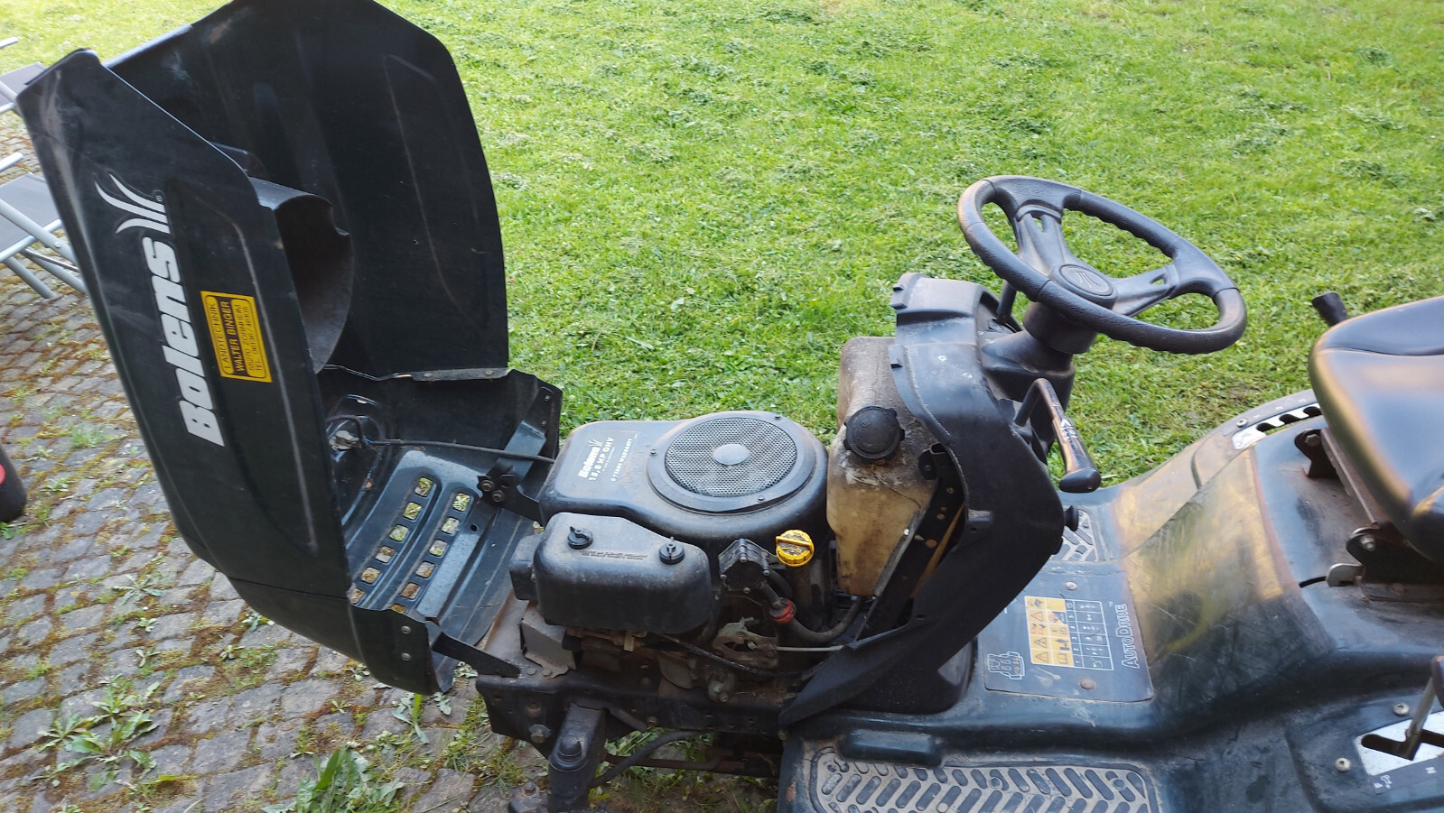 Rasentraktor Aufsitzmäher, gebraucht Bolenz. BL 155/92A. FürBastler