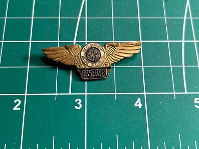 WWII US Army Air Force Observer Pin | eBay