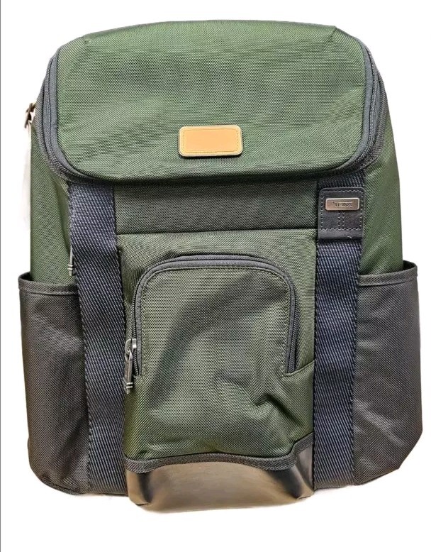 TUMI 125800 Thornhill Black/Green W Gunmetal Hardware Multi