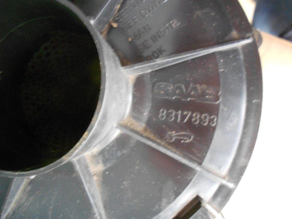 1986-1993 Saab 900 Conjunto de Carcaça de Filtro de Limpador de Ar 8317893 Novo em folha OEM Original - Imagem 3 de 4