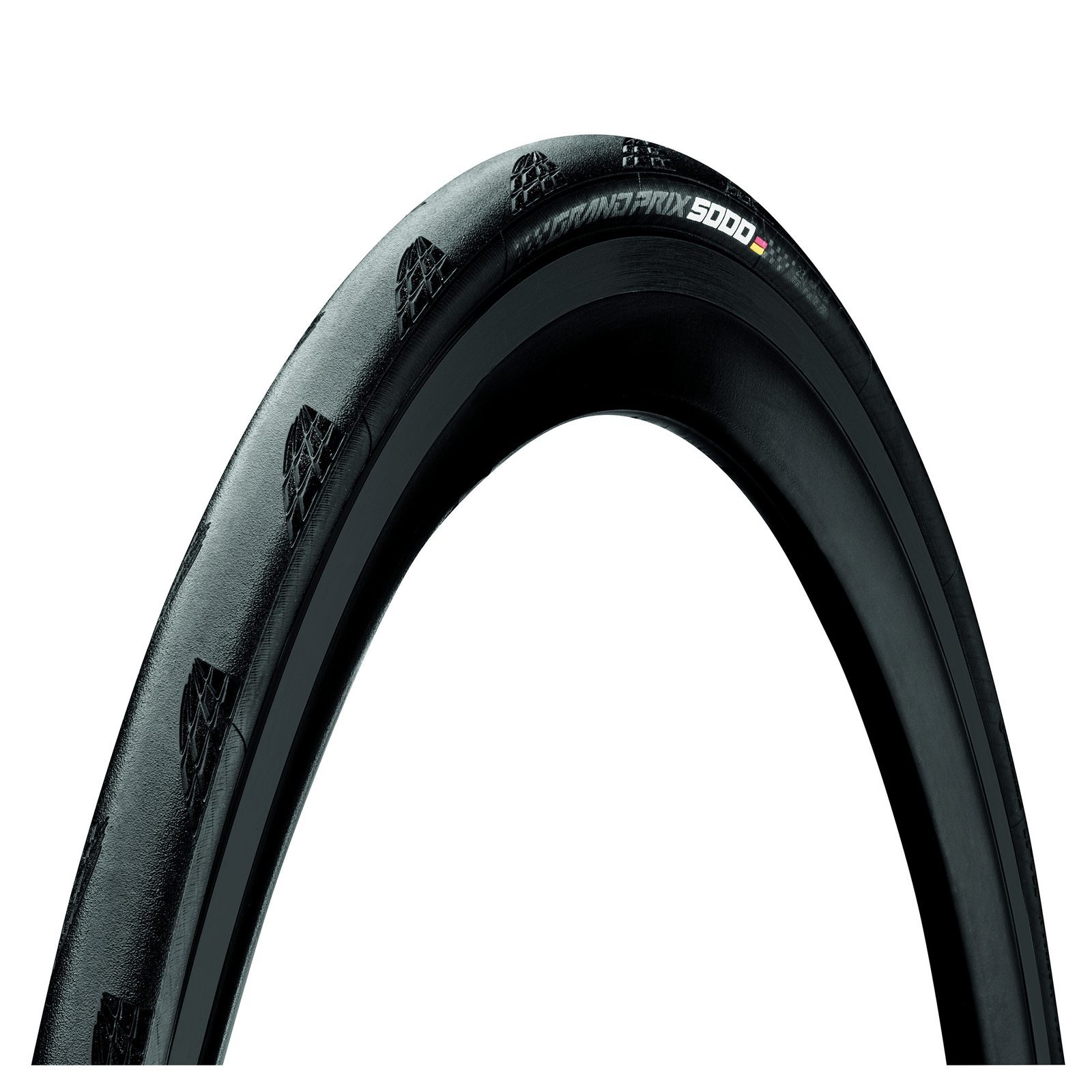 Continental Grand Prix 5000 Tyre Foldable Blackchili Compound Black/Black 700X23