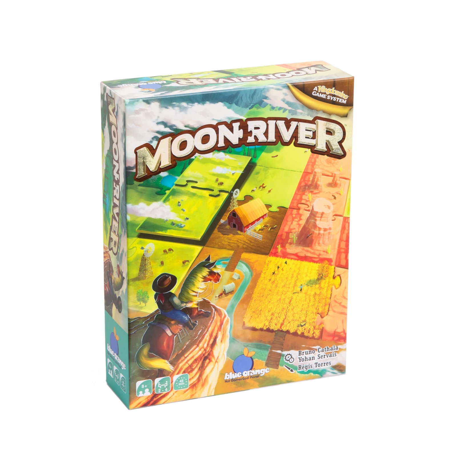 Blue Orange   Moon River   Board Game   Ages 8+   2-4 Players   45 Minutes Playi