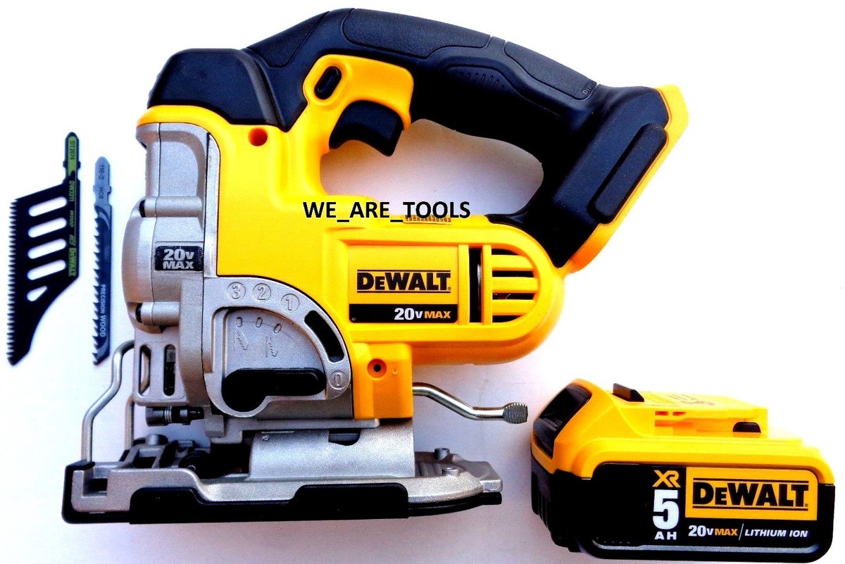 DeWalt DCS331 20V Cordless Variable Speed Jig Saw,(1) DCB205