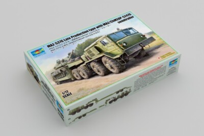 Trumpeter 07195 1/72 MAZ-537G Late Production Type w/MAZ/ChMZAP5247G Semitrailer