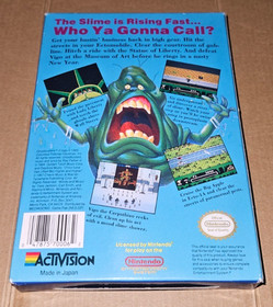 NES Ghostbusters II 2 CIB Complete In Box Nintendo Entertainment System