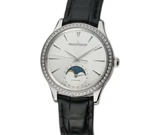 Jaeger-LeCoultre 34mm Master Ultra Thin Moon Diamond Bezel Q1258401 - 2020