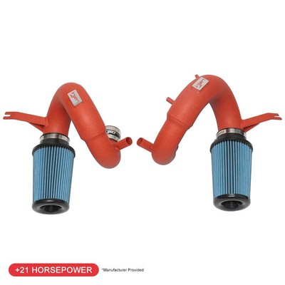 Injen SP1350WR Red Aluminum Cold Air Intake System for 18-23 KIA Stinger 3.3L V6