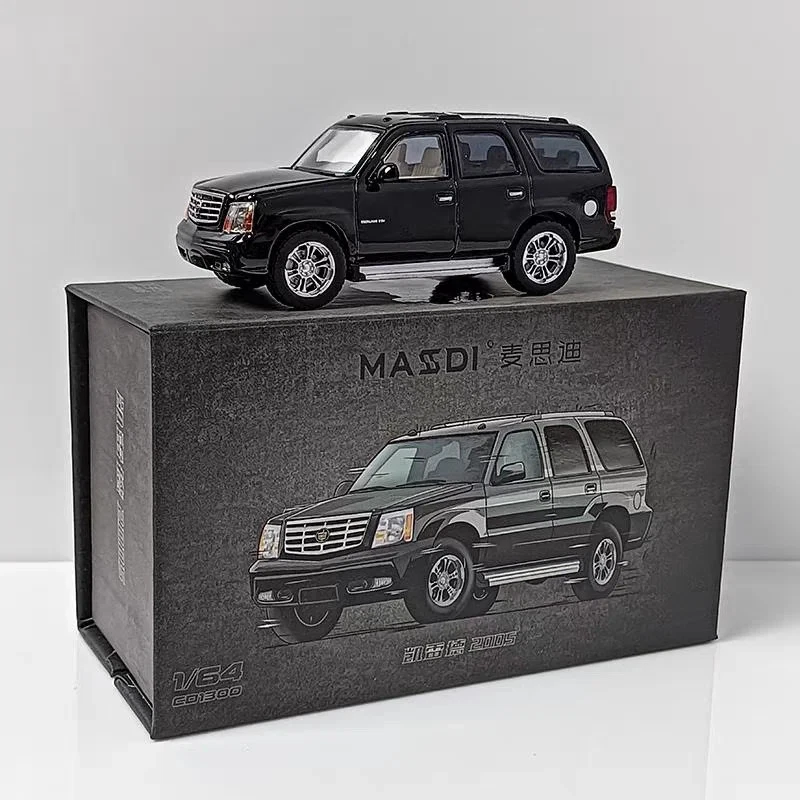 Cadillac Escalade 2005 1:64 siete Mpv aleación miniatura caja de regalo modelo diecast Foto 4 de 4