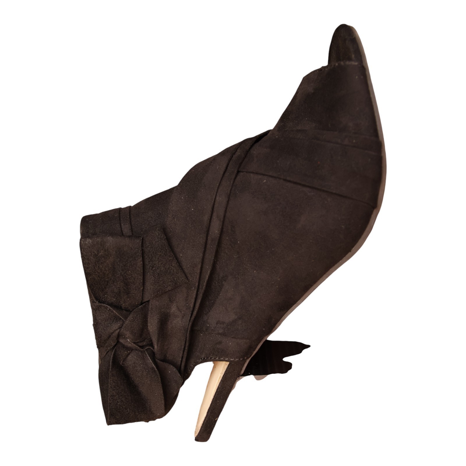 Universal Thread Womens Black Open Toe Ankle Boot… - image 6