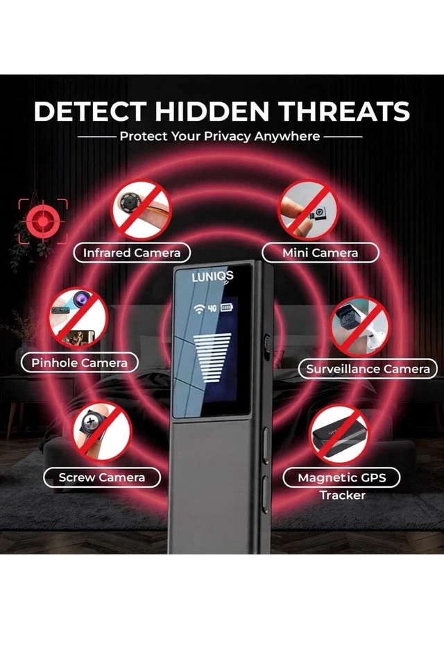 Hidden Camera Detectors - 4/5/7 Mode Hidden Bug and Camera Detector & Spy Cam... - Image 2 of 4