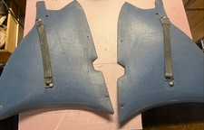 1979 Fiat 124 Spider 2000 Rear Body Panels Elastic Soft Top Holders Blue 1979 Fiat 124 Spider 2000 Rear Body Panels Elastic Soft Top Holders Blue