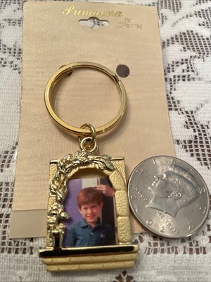 Vintage NOS Picture Frame Key Ring 