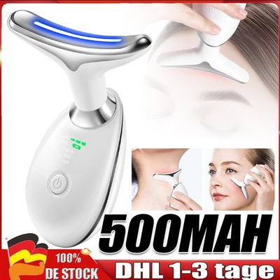 Gesicht EMS Massagegerät Nackenmassagegerät Facelifting V Shape Hautstraffung DE