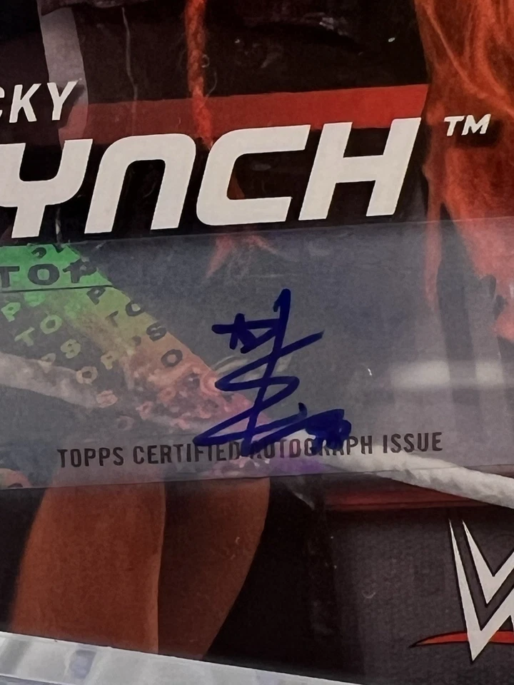 2016 Topps WWE Divas Revolution #16 Becky Lynch Rookie RC 🔥 ¡y autógrafo! 37/50 Foto 4 de 4