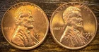 1958 P & D Lincoln Wheat Cent Uncirculated BU 2 Coin Lot From Original Rolls