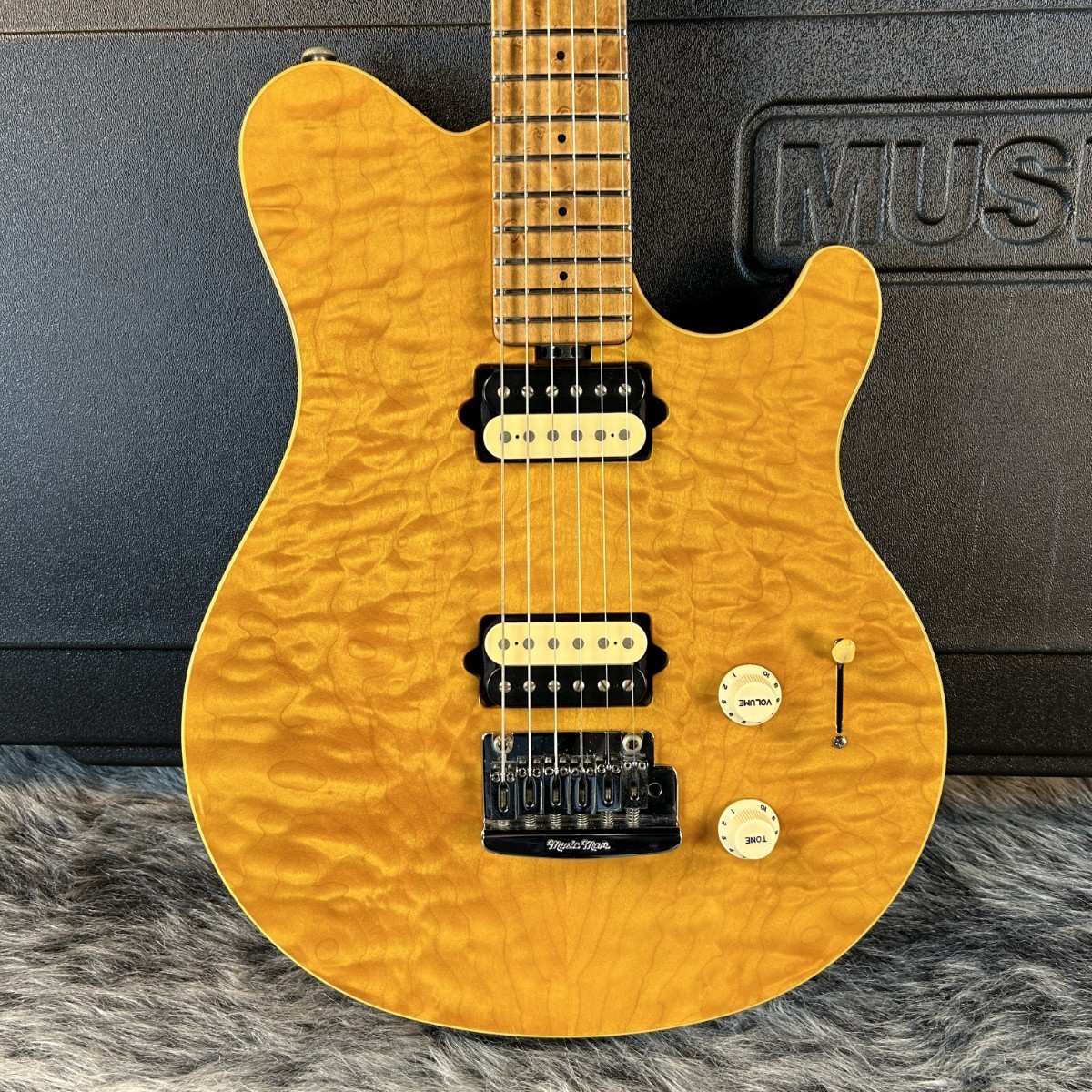 Music MAN Axis Super Sport HH Trans Gold Used Electric Guitar | eBay