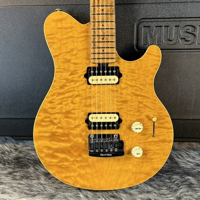 Music MAN Axis Super Sport HH Trans Gold Used Electric Guitar | eBay