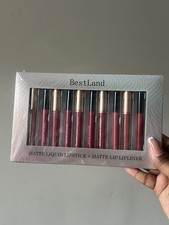 BestLand 12Pcs Matte Liquid Lipstick  Lip Liner Pens Set, One Step Lips Makeup