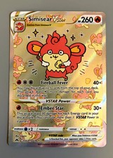 Simisear VSTAR UR GG37/GG70 CRZ:GG Crown Zenith Galarian Gallery Pokemon Card NM