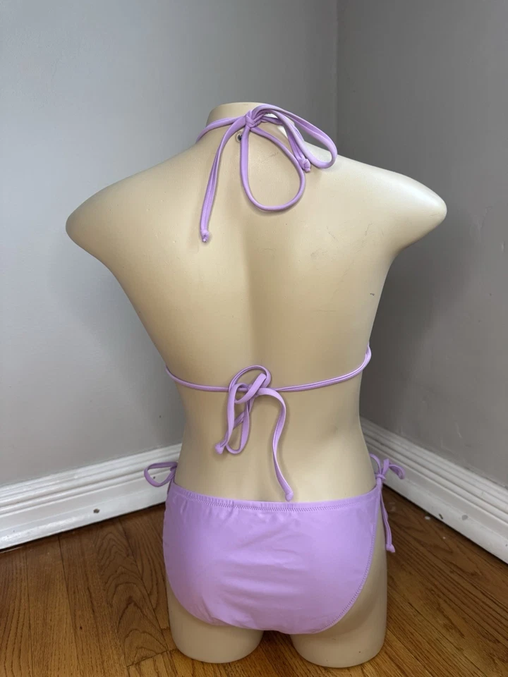 Bikini J Crew libanés púrpura tanga grande para mujer Foto 4 de 4