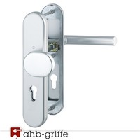 Hoppe Schutzbeschlag Amsterdam ES1 8/72 Mm Alu Natur F1 Wechsel-/Schutzgarnitur
