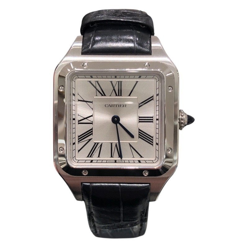 Cartier Santos Dumont LM WSSA0022 Silver