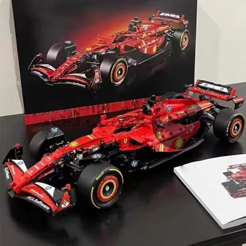 Ferrari SF-24 F1 Championship Race Car 42207 Technic Building Blocks 1361 PCS