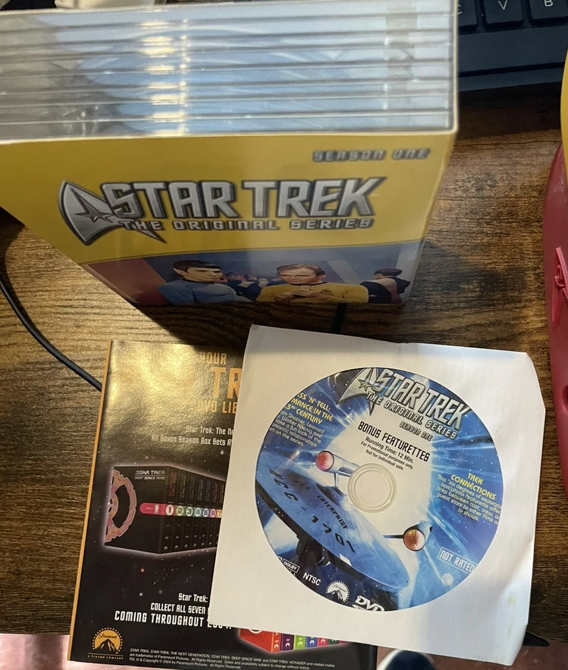 Star Trek The Complete Original Seasons/series 1-3 DVD Box Set - Hard Cases -VGC - Image 2 of 2