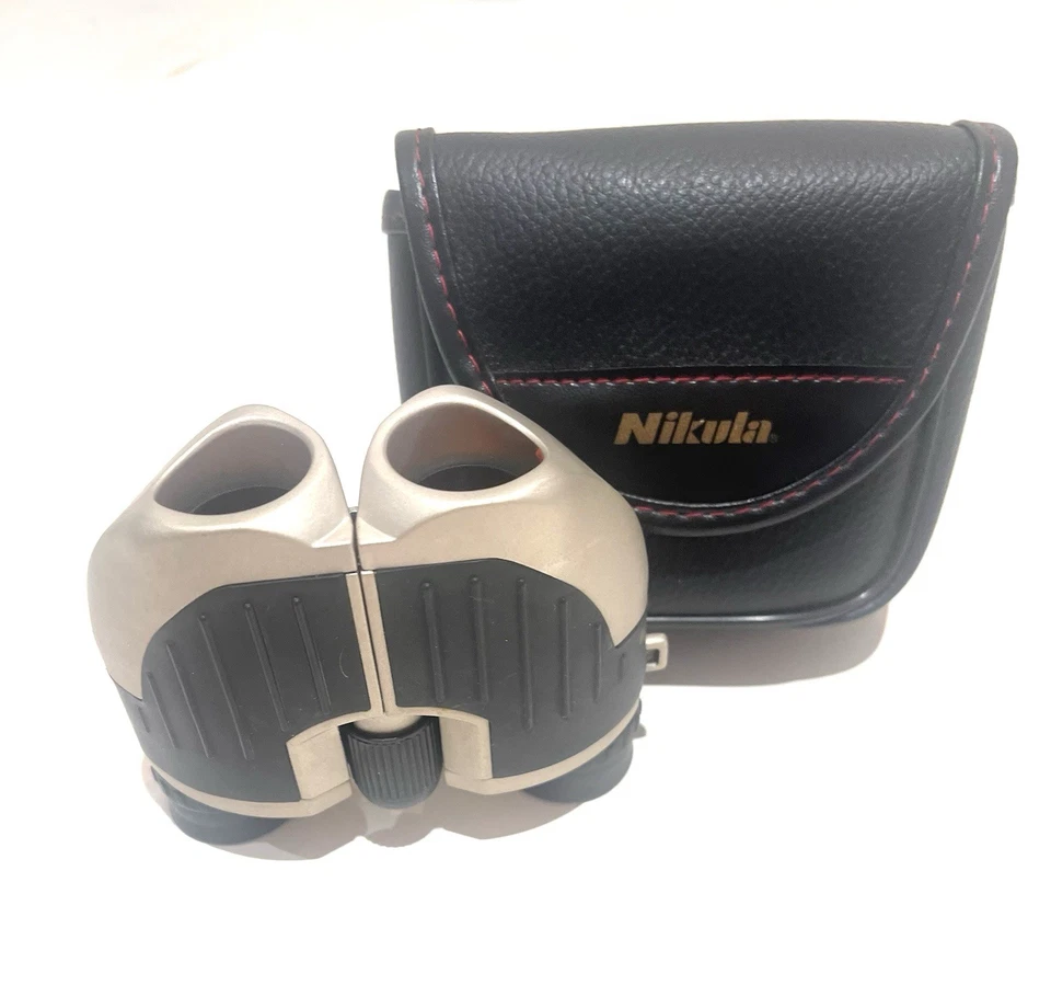 NIKULA COPACT POCKET BINOCULAR 12 X 22 WITH CARRYING CASE. ( NEW ) - Image 4 of 4