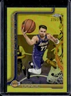 2025-26 Topps Chrome Update Luka Doncic Yellow Refractor #/275 Lakers