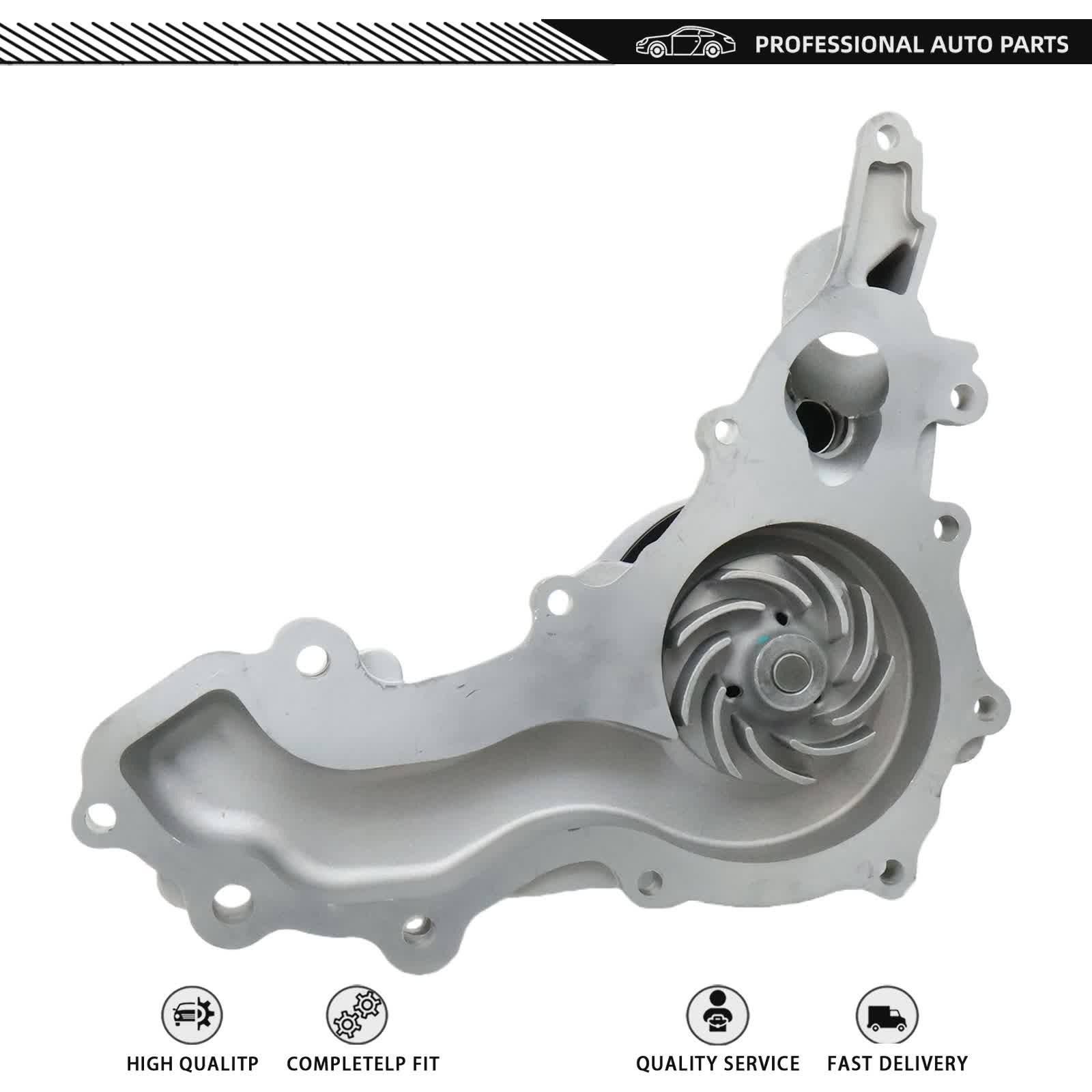 Engine Cooling Water Pump w/Thermostat Kit for 2017-2022 Maserati Levante 3.0 V6