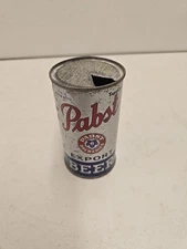 Vintage Pabst Export Beer OI IRTP Flat Top Beer Can Tapacan 