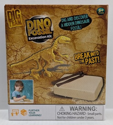 The Dig Team Dino Fossil Excavation Kit RMS International Toy Brand New
