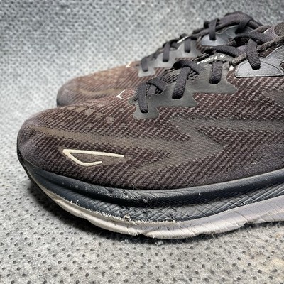 Hoka One One Clifton 9 Black Running Shoes Size 13D Men display picture 3