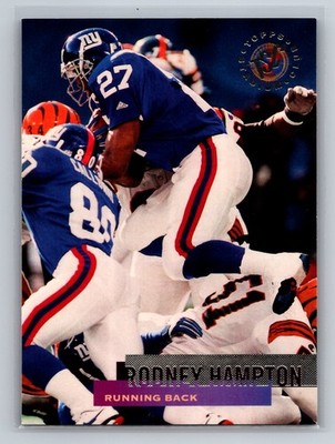 1995 Topps Stadium Club #90 RODNEY HAMPTON New York Giants