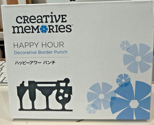NIB Creative Memories Happy Hour Border Punch