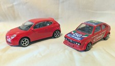 Two Alfa Romeo 1/43 Diecast Cars, Solido 1310 Alfasud Candy, Motorama Alfa MiTo