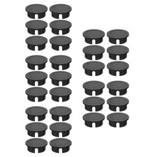 30 pcs Protective Lens Caps for Binoculars 1.25 Inch Objective Lids