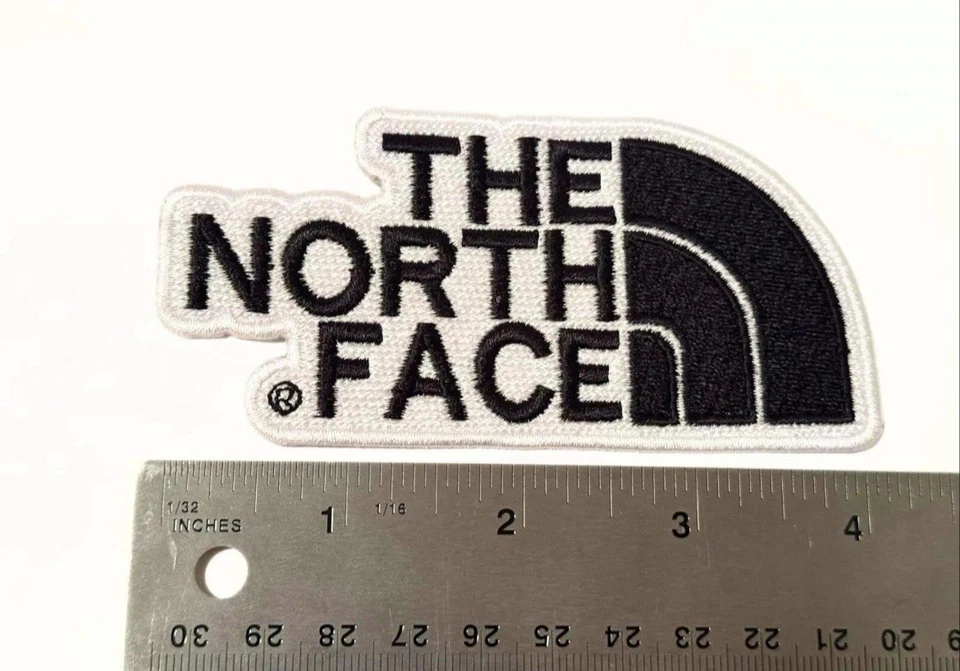 North Face (TNF) Vintage Embroidered Patches Iron On Size ~ 3.5 - 4’ (Inch) - Image 2 of 2
