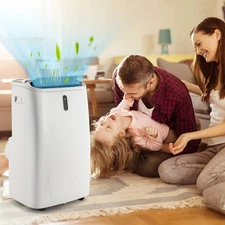 4-in-1 Portable Air Conditioner with Cooling/Humidifier/Heater/Fan New