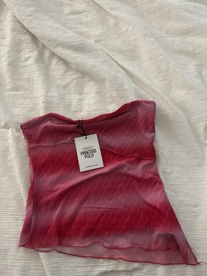 Women s princess polly devia strapless top size 6