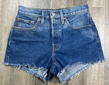 Daisy Dukes Levi s cut off womens shorts 26 denim
