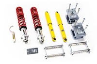 MTS Eibach Inox Gewindefahrwerk Teilegutachten FüR VW Caddy II Seat Inca