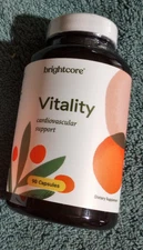 1-Brightcore Nutrition VITALITY Hawthorn Berry Cardiovascular Support K2 90 caps