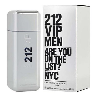 212 VIP by Carolina Herrera for Men 3.4oz Eau De Toilette Spray
