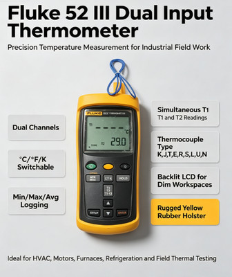 Fluke 52II Thermometer 52-2/lhy