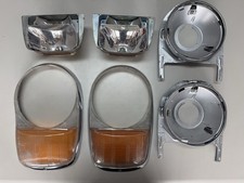 Mercedes Benz 280sl 250sl W113 Bosch Headlight Bezel Lens Parking 280 250 Sl Mercedes Benz 280sl 250sl W113 Bosch Headlight Bezel Lens Parking 280 250 Sl